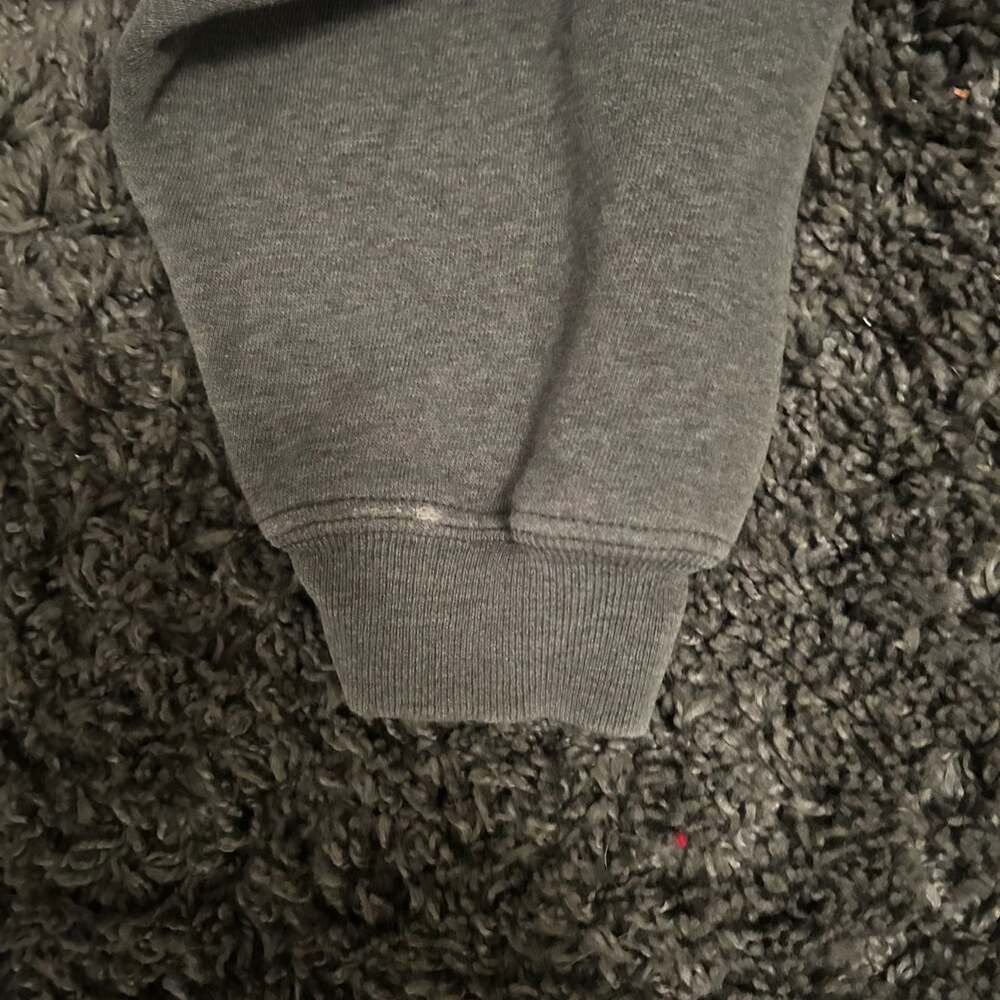 Gear For Sports Big Cotton Grace College Gray Crewneck Sweatshirt Large - Picture 4 of 7